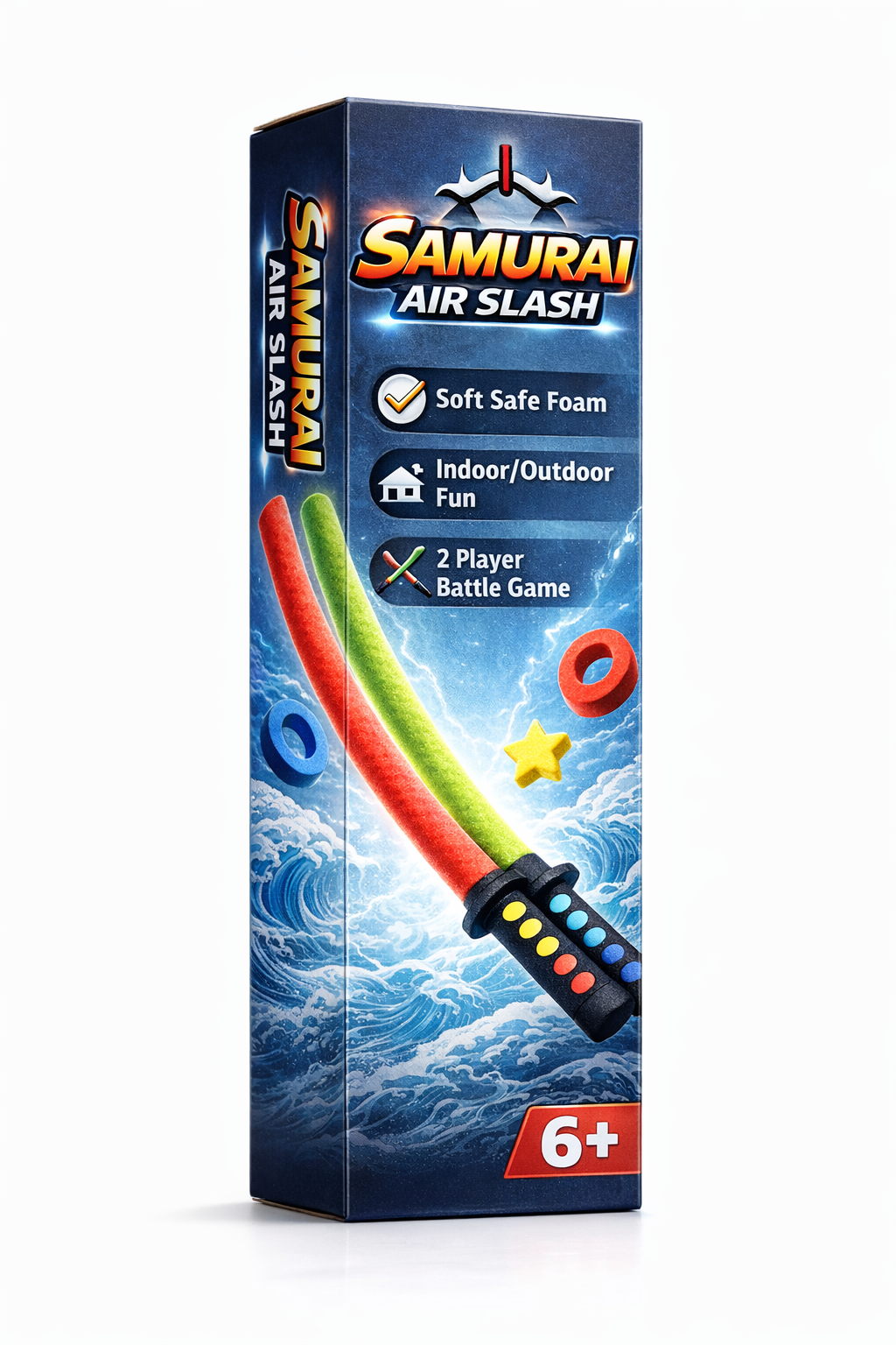 Samurai Air Slash retail-ready box